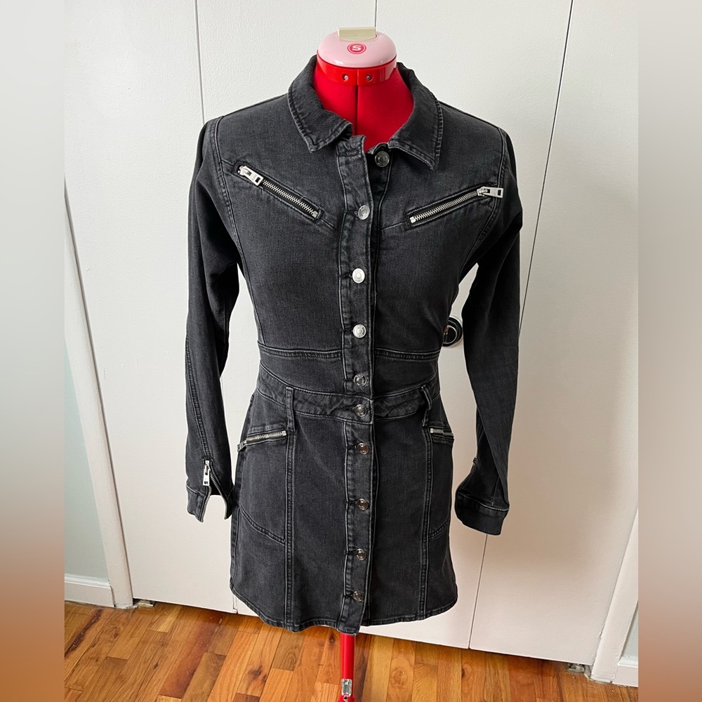 Guess | Joplin Black Denim Mini Dress